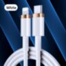 Швидкий зарядний пристрій USAMS US-CC148 T45 30W Super Si Mini в комплекті з кабелем USAMS U63 Type-C To Lightning 20W PD Fast Charging & Data Cable 1.2m
