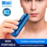 Портативна міні - електробритва з акумулятором для обличчя і тіла Blue