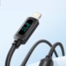 Кабель Essager Type-C To Lightning 29W PD Fast Charging & Data Cable для iPhone 2.0m BLACK (692485236313)
