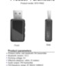 USB FM-трансмітер Bluetooth 5.3 mini-адаптер / передавач / ресивер /модулятор black (732390731433)