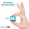 Портативна Bluetooth міні-колонка M1 Bt 5.0 200мАh 3W об'ємний звук Металевий корпус з ремінцем Blue