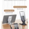 Настільний тримач USAMS підставка для мобільних телефонів та планшетів MOBILE HOLDER White (6958444903255)