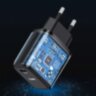 Зарядний пристрій TOPK B110P 20W PD3 Type-C з підтримкою технології швидкого заряджання QC Black (B10EU0103)