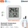 Розумний Bluetooth Термогігрометр з батарейкою в комплекті Цифровий вимірювач температури та вологості приміщення