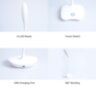 Настільна LED лампа з акумулятором, сенсорна регульована яскравість, біле світло (719780276867)