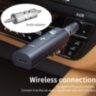 Бездротовий Bluetooth адаптер Essager для навушників аудіоприймач AUX трансмітер 3,5мм з вбудованим акумулятором (687761480778)