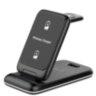 Бездротова зарядна док-станція 15W 3 в 1 Fast Wireless Charger для iPhone, Apple Watch, AirPods Pro, Samsung та пристроїв з функцією бездротового заряджання Qi