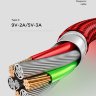 Магнитный кабель USAMS U28 USB – type-C  для зарядки и передачи данных Fast charging 9V-2A/5V-3A