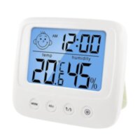 Цифровий годинник електроний вимірювач температури та вологості приміщення