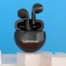 Бездротові навушники Lenovo HT38 Bluetooth 5.0 TWS Earphone сенсорні з мікрофоном Black (688764314749)