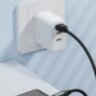 Кабель Toocki USB – Type-C PD 100W 6А LED дисплей швидка зарядка для смартфонів планшетів 2000мм Black (728812377359)