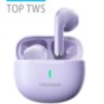 Бездротові Bluetooth навушники TWS FineBlue BT5.3 сенсорне керування Purple (737701517050)