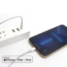 Кабель KUULAA KL-X20 20W для Apple TypeC (USB-C) to Lightning для iPhone, iPad, iPod швидка зарядка PD передача даних data cable 1000mm білий