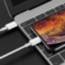 Кабель KUULAA KL-X20 20W для Apple TypeC (USB-C) to Lightning для iPhone, iPad, iPod швидка зарядка PD передача даних data cable 1000mm білий