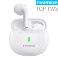Бездротові Bluetooth навушники TWS FineBlue BT5.3 сенсорне керування White ()