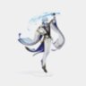 Колекційна акрилова аніме фігурка статуетка стенд Камісато Аято Геншин Імпакт гра anime collection acrylic stand figure game Kamisato Ayato Genshin Impact