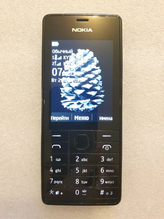 Телефон Nokia 515.2 Dual SIM black - Б/У