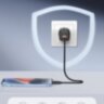 Зарядний пристрій Rocoren PD 20W GaN USB Type-C Швидка зарядка QC3.0+PD3.0 для Apple iPhone, iPad, Samsung, Xiaomi Black (6975266730074)