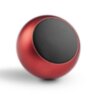 Портативна міні-колонка Bluetooth 5.0 TWS 3W об'ємний звук Металевий корпус з ремінцем Red (725270267688)