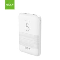 УМБ Golf G95-C 5000mAh Candy Power Bank білий