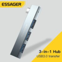 USB-хаб Essager HUB 3 -в- 1 