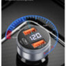 Автомобільний зарядний пристрій Essager ES-CC10 80 Вт USB TypeC PD+CQ LED дисплей
