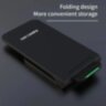 Бездротовий зарядний пристрій Тримач - підставка Qi Fast Charger 15W для iPhone та Android Black