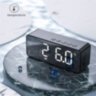 Портативна Bluetooth колонка G-50 електронний годинник та термометр зеркальна