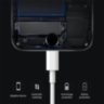 Кабель KUULAA KL-X40 20W для Apple TypeC (USB-C) to Lightning для Apple iPhone, iPad, Airpods швидка зарядка PD передача даних data cable 2000мм білий