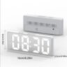 Настільний годинник-будильник LED-дисплей вимірювач температури SZ-810 White (684140980825)